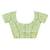 light green chanderi silk blend saree with blouse piece