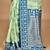 light green kashmiri silk linen saree with blouse piece