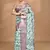 multicolor chanderi digital print saree with blouse piece