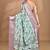 multicolor chanderi digital print saree with blouse piece