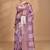 multicolor chanderi digital print saree with blouse piece