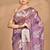 multicolor chanderi digital print saree with blouse piece