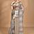 multicolor chanderi digital print saree with blouse piece
