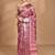 multicolor chanderi digital print saree with blouse piece