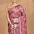multicolor chanderi digital print saree with blouse piece