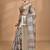 multicolor chanderi digital print saree with blouse piece