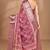 multicolor chanderi digital print saree with blouse piece