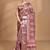 multicolor chanderi digital print saree with blouse piece