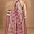multicolor chanderi digital print saree with blouse piece