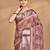 multicolor chanderi digital print saree with blouse piece