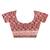 multicolor chanderi digital print saree with blouse piece