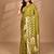 mehendi kolhapuri stone work saree with blouse piece