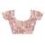 multicolor linen silk saree with blouse piece
