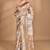 multicolor linen silk saree with blouse piece