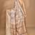 multicolor linen silk saree with blouse piece