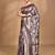 multicolor linen silk saree with blouse piece