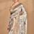 multicolor linen silk saree with blouse piece