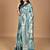 multicolor linen silk saree with blouse piece