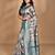 multicolor linen silk saree with blouse piece