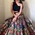 Black Zari Thread Work Banarasi Silk Lehenga Choli With Dupatta