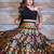 Black Zari Thread Work Banarasi Silk Lehenga Choli With Dupatta