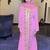 Pink inner jacket  Handbeaded Kaftan for women