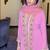 Pink inner jacket  Handbeaded Kaftan for women