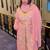 Peach inner jacket  Handbeaded Kaftan for women