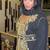 Black Handbeaded Kaftan for women