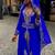 Blue Jacket Handbeaded Kaftan for women
