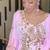 Pink FARASH EMBROIDERED GOLD WORK women