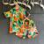 Multicolor printed cotton  co ord set