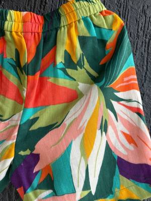 Multicolor printed cotton  co ord set 3