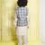 Green floral printed muslin cotton woven kurta pajama waistcoat sets