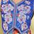 Blue embriodered muslin cotton woven palazzo with top set