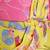 Yellow floral printed muslin cotton woven shrara with top set