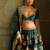 Green Zari Thread Embroidered Silk Lehenga Choli
