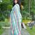 Multicolor Rainbow Breeze Handloom Mul Cotton Saree