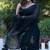 Black Rose Kantha Embroidered Mul Cotton Saree