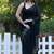 Black Rose Kantha Embroidered Mul Cotton Saree