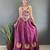 Wine Chinon Silk Lehenga With Heavy Embroidery Thread Work Choli