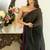 Black cotton Tissue Silk Saree