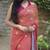 Maroon Mul Cotton Solid Saree
