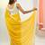 Yellow Mul Cotton Saree with Crochet Border