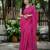 Pink Mul Cotton Mirrorwork Saree with Handmade Tassels