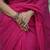 Pink Mul Cotton Mirrorwork Saree with Handmade Tassels