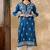Chickenkari embroidered thread work chanderi cotton straight kurta