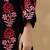 Chickenkari embroidered thread work cotton straight kurta