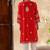 Ethnic motifs embroidered chikankari straight kurta