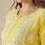 Chickenkari embroidered thread work chanderi cotton straight kurta